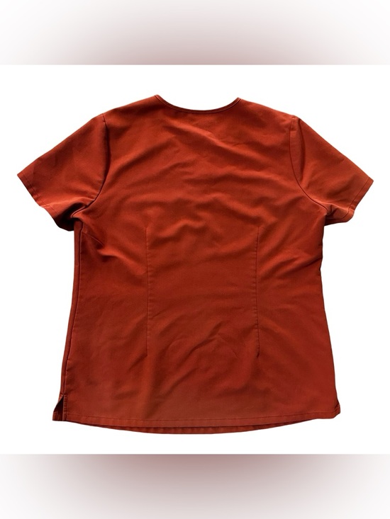 Figs Auburn Orange Scrub Set Size Medium/Small Tall RARE COLOR - Picture 3 of 11